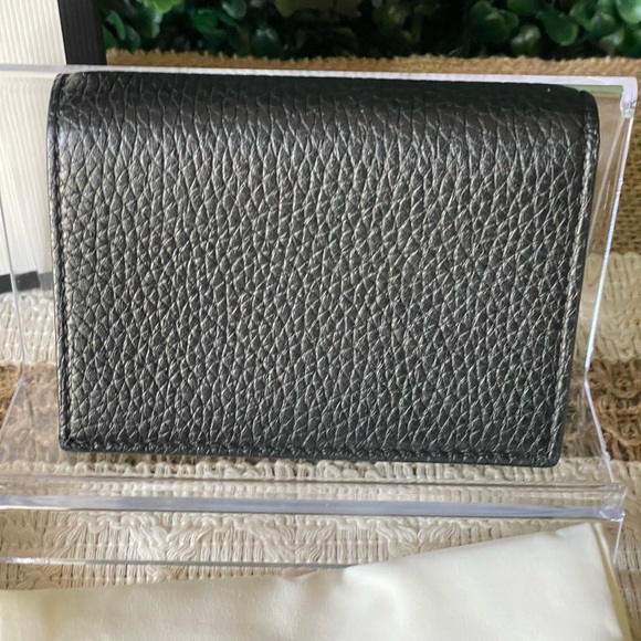 Gucci Tiger Cardholder Compact Wallet Limited Edition Authentic Black - Picture 2 of 8